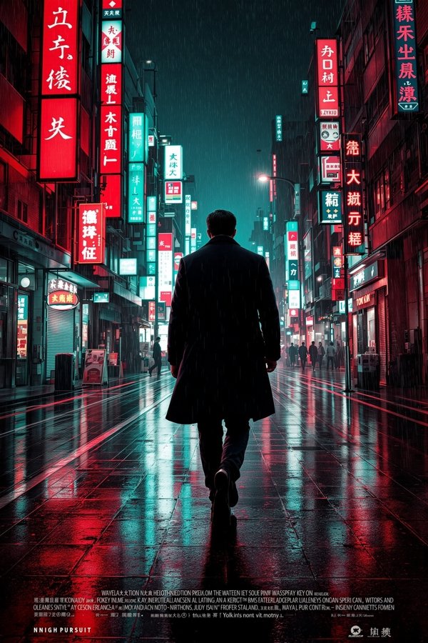 暗夜追踪 电影海报